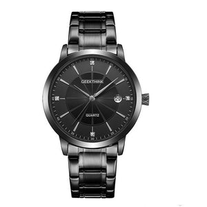 Business stainless steel watch for men
